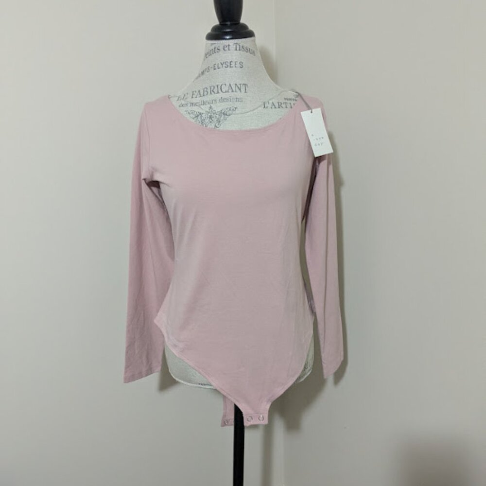 A New Day long sleeve bodysuit NWT size L